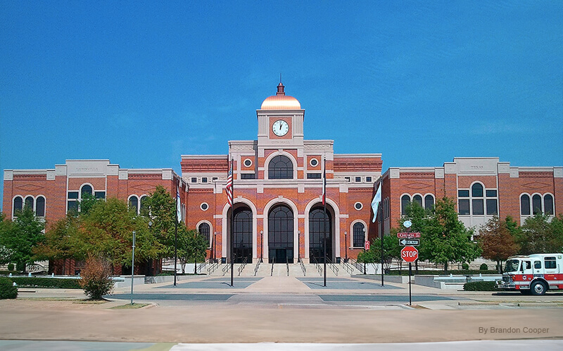 Picture of City Hall in Lewisville, Texas